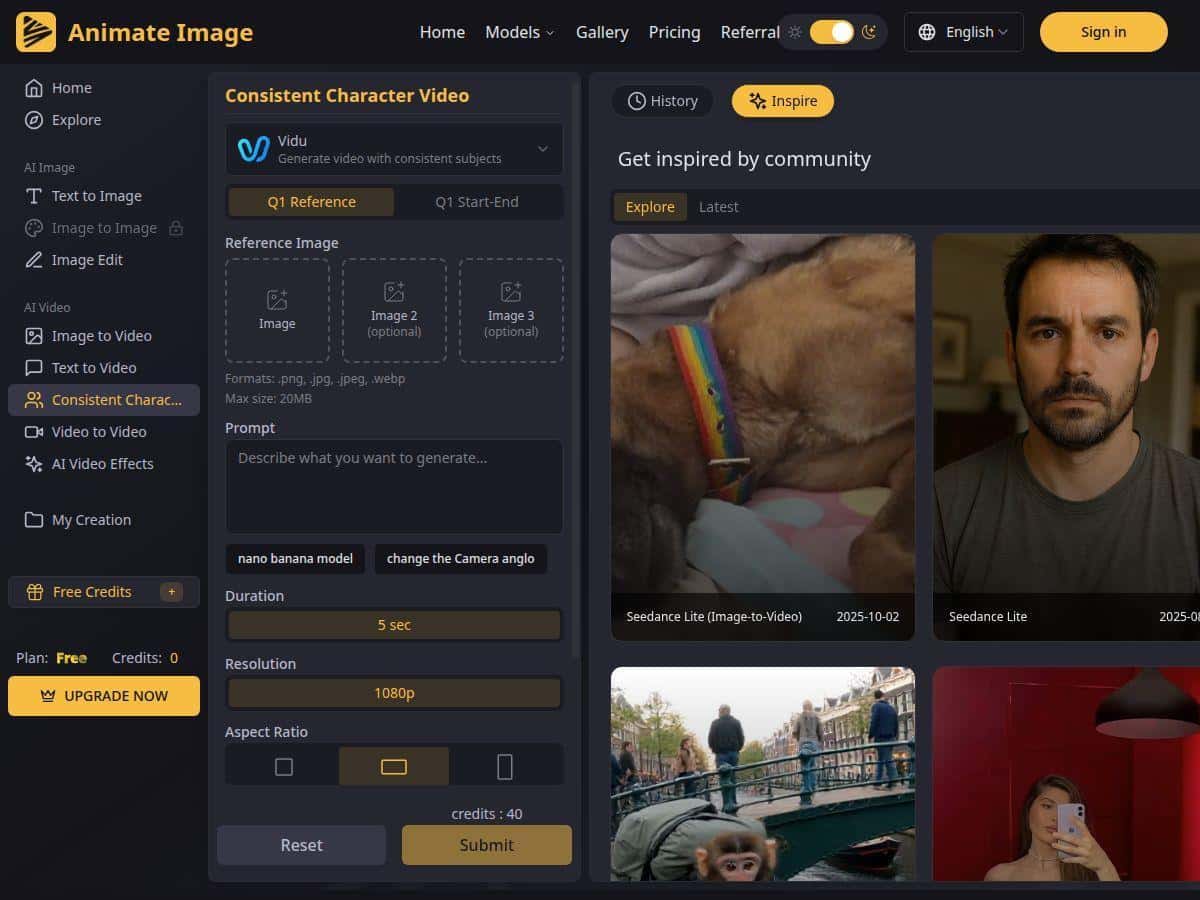 Reseña de AnimateImage – Creación de videos de personajes sin esfuerzo