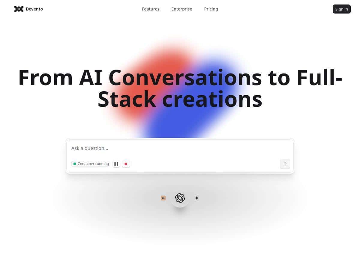 Reseña de Devento – Simplificando la creación de aplicaciones full-stack con IA
