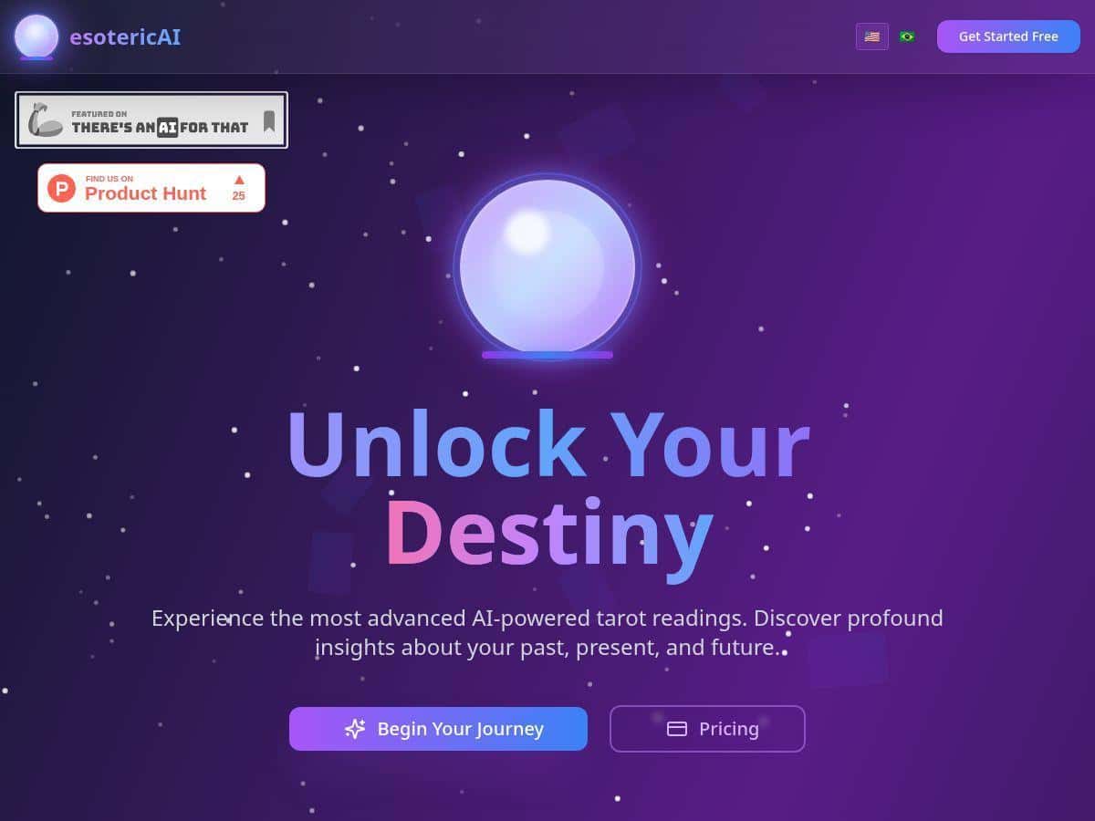 esotericAI Reseña – Descubre perspectivas del Tarot con IA