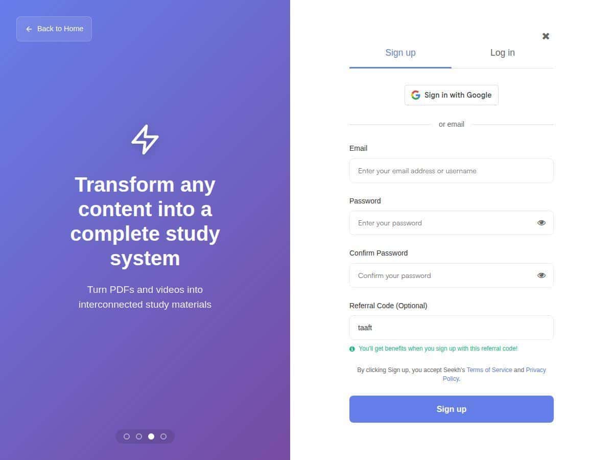 Reseña de Seekh – Desbloquea un estudio más inteligente con IA