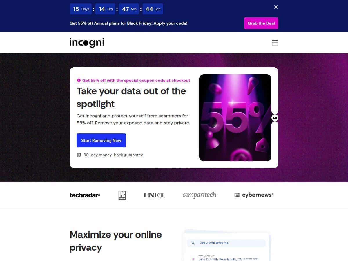 Reseña de Incogni: Tu protector de la privacidad, hecho fácil