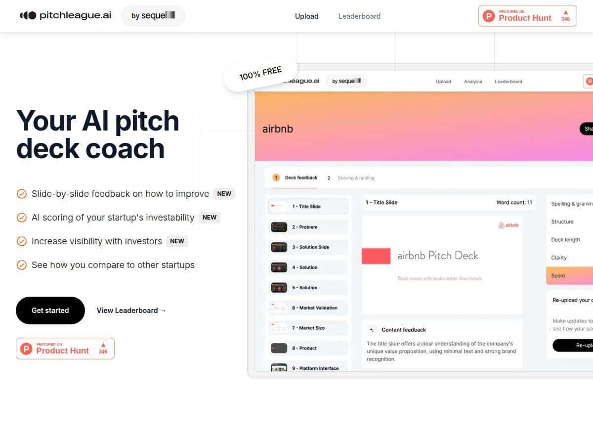 Reseña de PitchLeague: la mejor herramienta de IA para presentaciones.