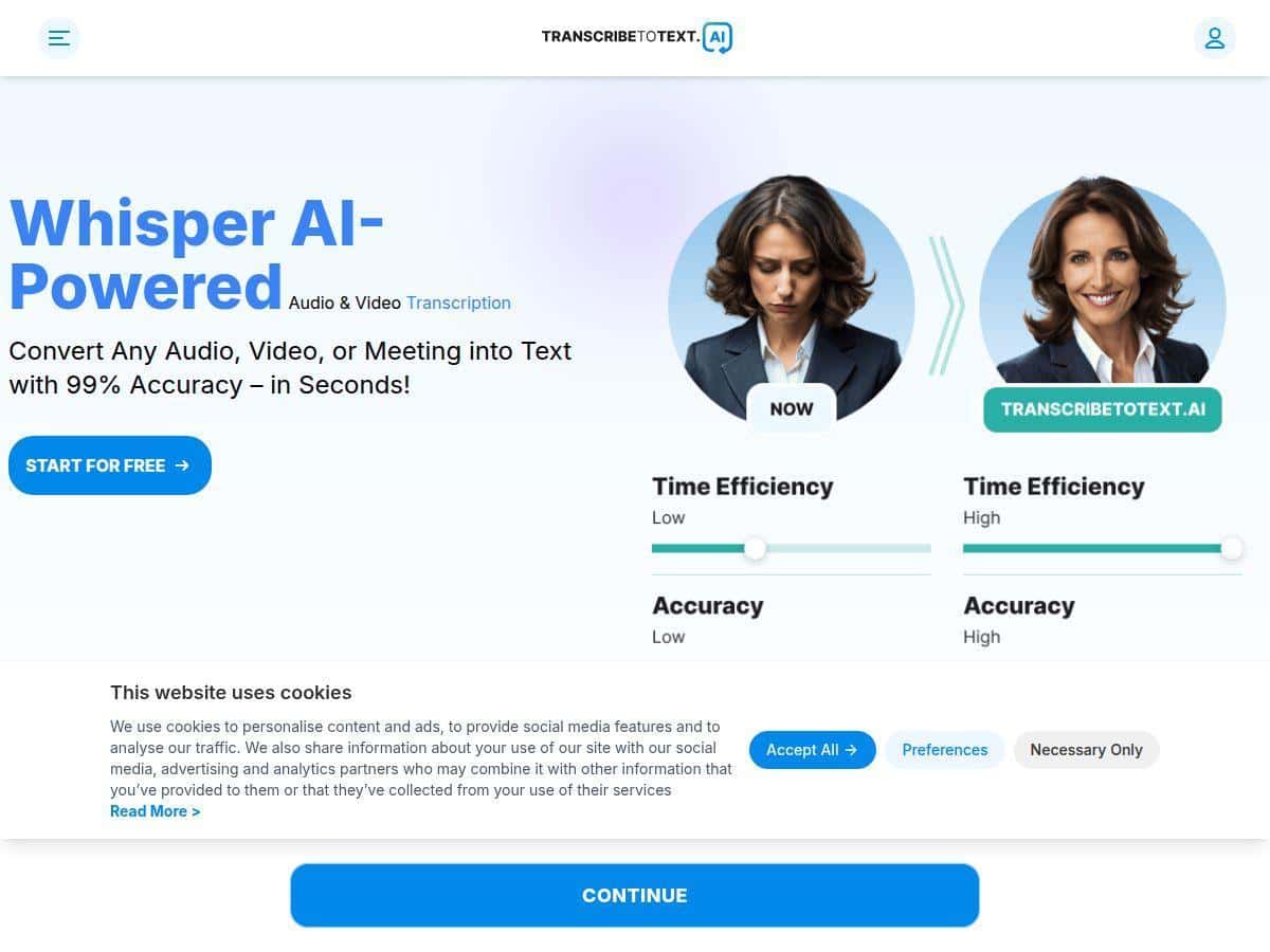 TranscribeToText.AI Bewertung – Präzise & Benutzerfreundliche Transkription