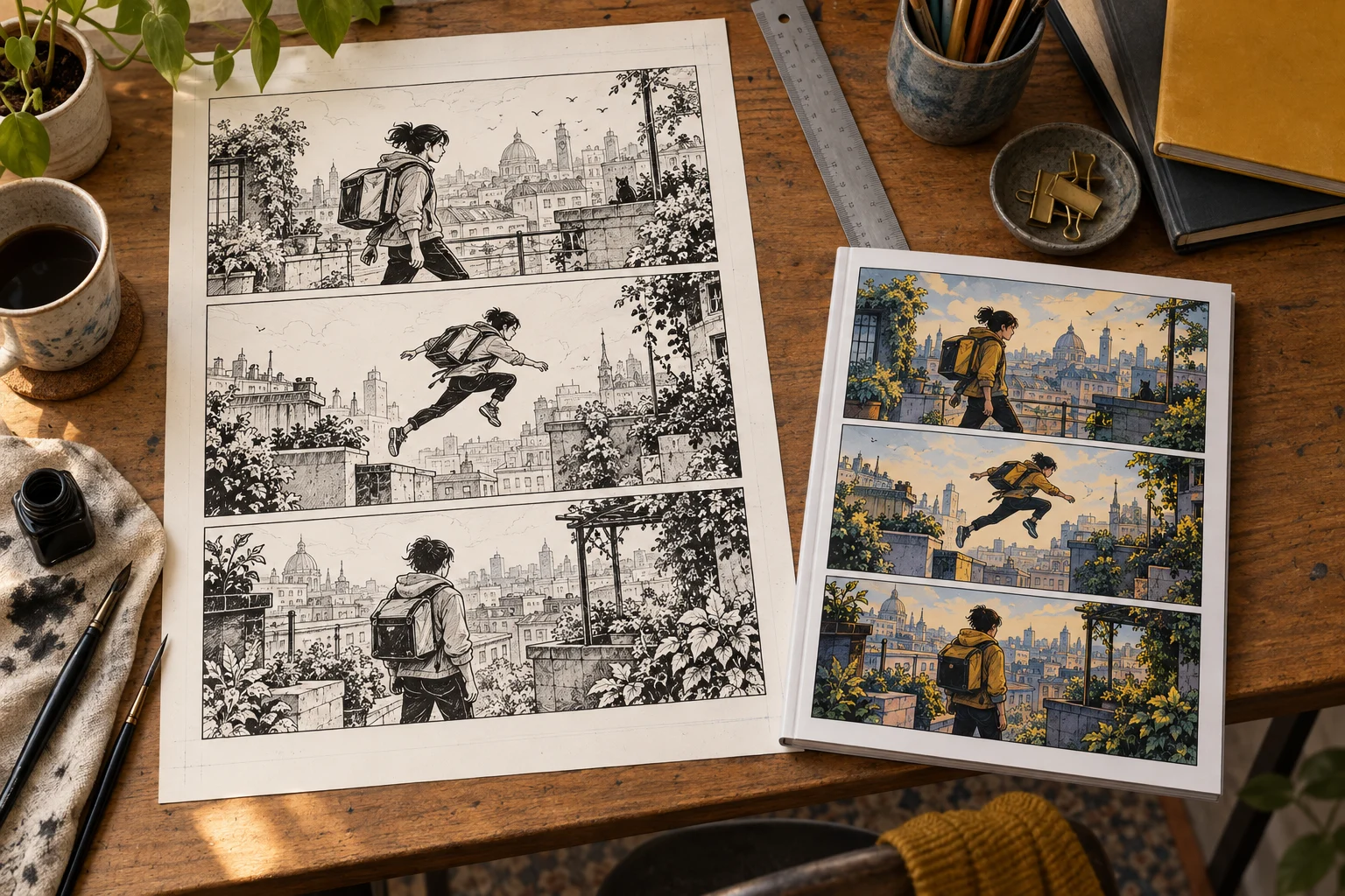 Comic Book Page Size: Trim, Bleed, Pixels and Print Examples