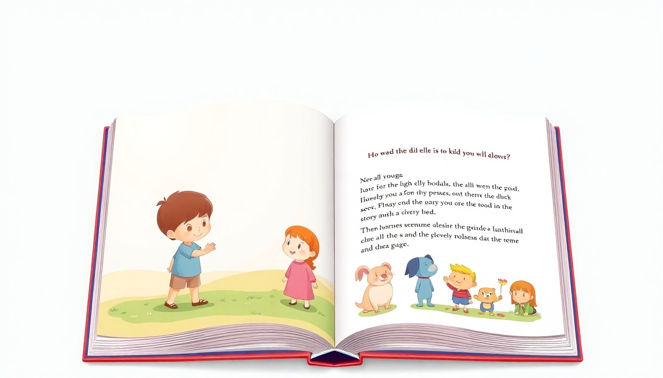 Finished AI-generated children