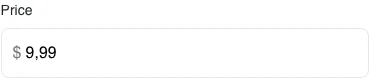 Current Price field in the Automateed publishing form