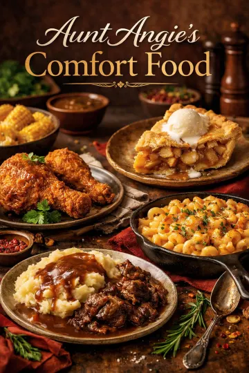 Aunt Angie's Comfort Food book cover